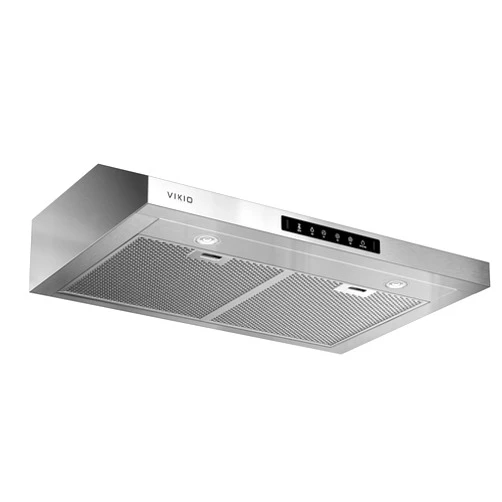 VIKIO HOME 30 Inch Under Cabinet Range Hood 900 CFM, Dual Motor Powerful Kitchen Vent Hood, Gesture & Touch Control, Ultra Quiet DC Motor, Dishwasher-Safe Filters, LED Lights, Stainless Steel