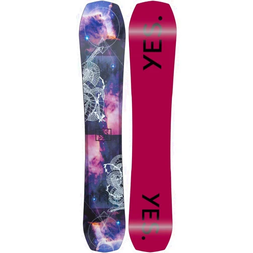 YesSnowboard Yes Snowboards Women's Rival, True Twin, Camber