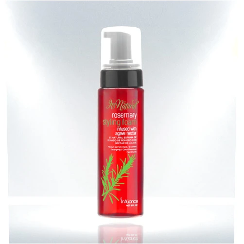 INFLUANCE It's Natural Rosemary Styling Foam Infused with Agave Nectar