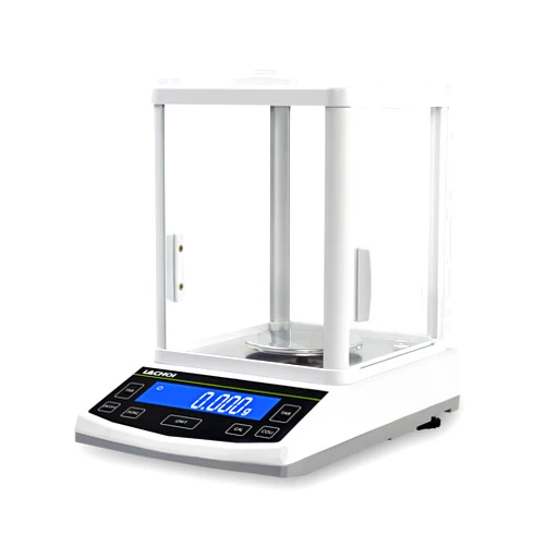 LACHOI Lab Scale 0.001gx500g High Precision Scale 0.001g Accuracy Lab Digital Analytical Balance Scale Jewelry Balance Scale with Calibration Weight(500g,1mg)