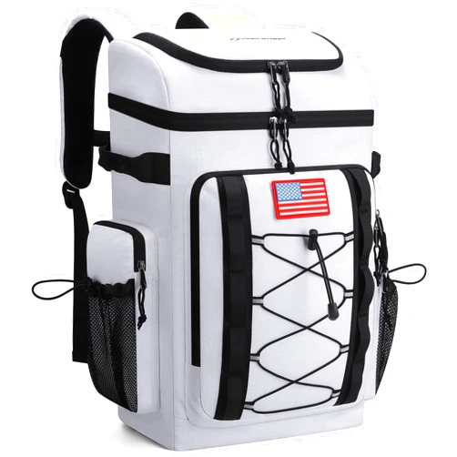 Maelstrom Cooler Backpack,50 Can Insulated Soft Backpack Cooler,Portable Lightweight Leakproof Cooler Bag,Large Capacity Beach Cooler,Waterproof Lunch Backpack for Men Women