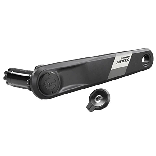 SRAM Apex AXS Wide Left Crank Arm and Power Meter Spindle Assembly - 165mm, 12-Speed, Dub Spindle Interface, Black, D1
