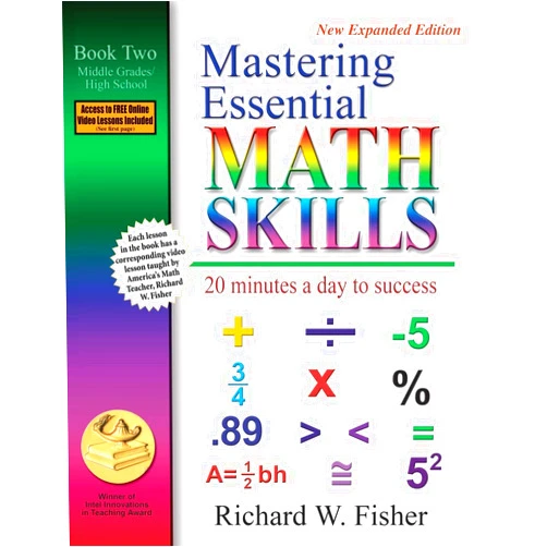 By Richard W. Fisher (Author) Mastering Essential Math Skills: 20 Minutes a Day to Success, Book 2: Middle Grades/High School