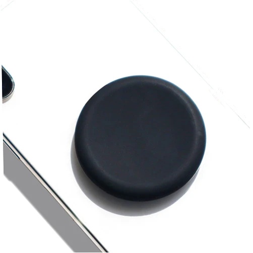 G GRIPONG GRIPONG Cute Soft Silicone Cover Expandable Collapsible Mobile Phone Grip Stand Holder for Smartphone Tablet Cell Phone Accessory (Black)