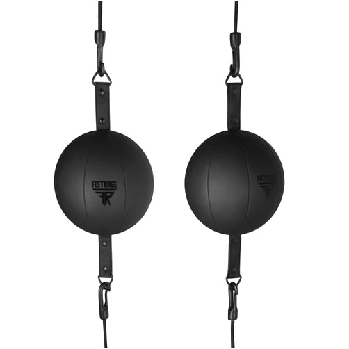 FISTRAGE FR FISTRAGE Double End Ball Training Dodge MMA Boxing Floor to Ceiling Punch Speed Ball Bag Kit with Rope, Bean Ball, for Kicking Workout and Fitness