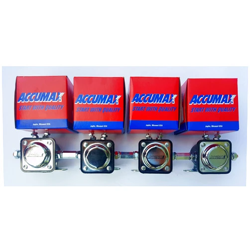 Accumax solenoids Set of 4 with Coupling Nuts Included Low Rider & More USA Made