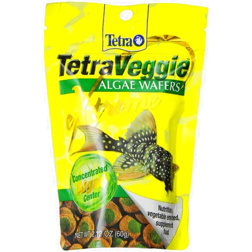 Tetra Tetraveggie Algae Wafers 2-Color Pouch Bag 2.12oz