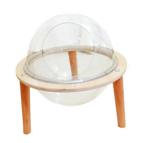 Baoblaze Space Capsule Cat Bed for Indoor Cats Cat Hammock Condo House Playing Cat Furniture Small Pets Bed Cat House Without Cushion