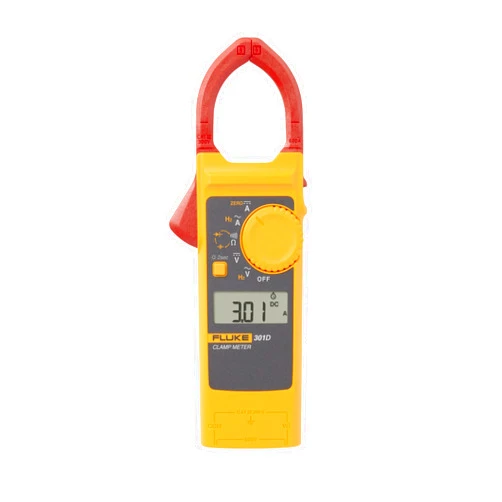 Fluke-301D/ESP, 600A AC/DC Clamp Meter with Slim Body and Thin Jaw Arm