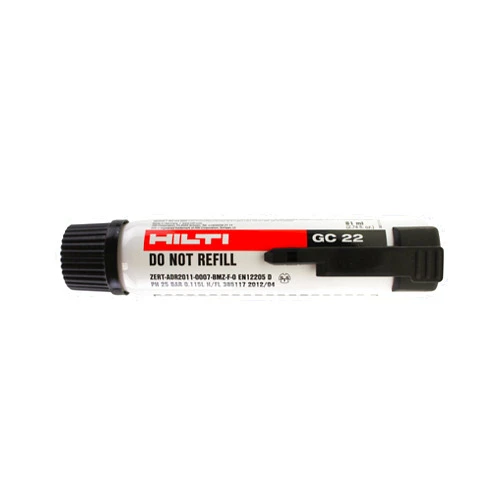 Hilti 38867 GC-22 Gas Canister for GX-120, 2.74 Fl. Oz., 81ml