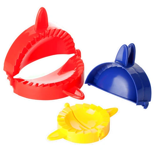 Brew To A Tea BTaT- Dough Press Set, 3 Pack, Empanada Press, Dough Press, Dumpling Press, Hand Pie Press, Mini Pie Press, Hand Pie Maker, Meat Pie Cutter, Pie Press, Pastry Press, Turnover Press