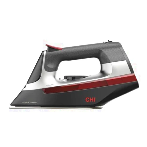 Generic CHII 360 Precision Steam Iron, 300 Steam Holes and 1725 Watts, 300 ml Of Water Reservoir, Auto Shutoff & Titanium Infused Ceramic Soleplate, Compact, Black