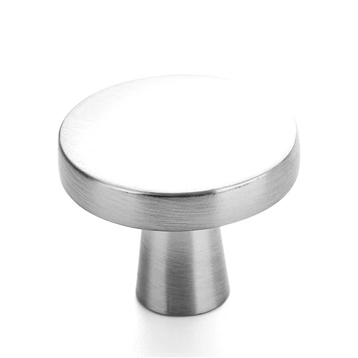 Ravinte 30 Pack Drawer Pulls 1-1/4 Inch Kitchen Cabinet Knobs Brushed Nickel Round Dresser Drawer Knobs Solid Dresser Knobs Drawer Knobs Simple Cabinet Hardware for Cupboard Drawer Pulls