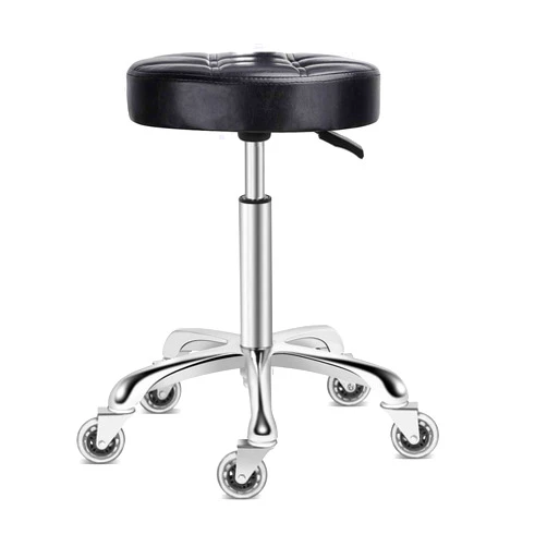 Kaleurrier Swivel Stool Chair Adjustable - Heavy Duty Barber Stool - Hydraulic Rolling Work Stools with Wheels for Hair Beauty Salon Spa Home Kitchen Counter Office Massage Dental Pedicure