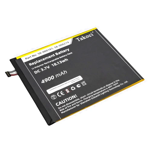 TAWUZUOR Updated 26S1014 Battery for Fire 8+7 Generation SX034QT SX0340T L5S83A 58+000181 MC+31A0B8 58+000219