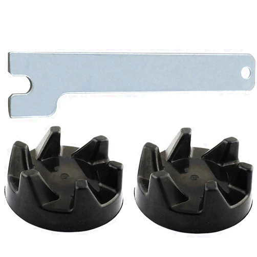 FarShiller 2 Packs 9704230 Blender Coupler Blender Coupling Replacment Parts with 1 Wrench Compatible with KitchenAid WP9704230VP WP9704230 KSB5WH KSB5 KSB3 Driver