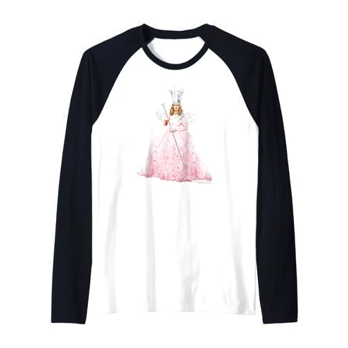 WARNER BROS The Wizard of Oz Glinda the Good Witch Raglan Baseball Tee