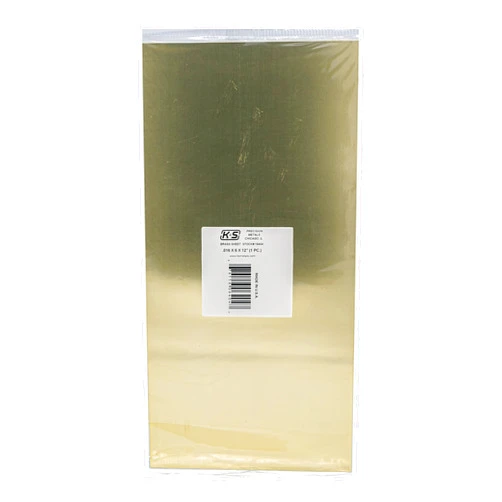 K&S Percision Metals 16404 Brass Sheet Metal Rack, 0.016