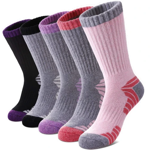 MQELONG Merino Wool Socks for Women Hiking Thermal Winter Thick Warm Cozy Boot Socks