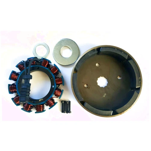 Motoelectrix 32amp Stator and Rotor for Harley Davidson EVO 1989-1996 Touring Models (except EFI) 1989-1999 Softail, 1991-1998 Dyna, 1989-1994 FXR Note: Does not fit Sportster models