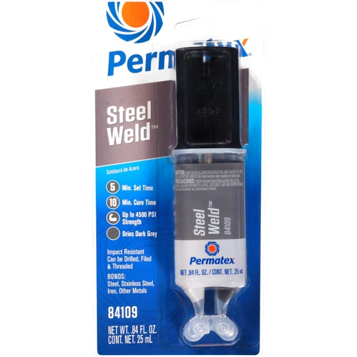 Permatex 84109 PermaPoxy 4 Minute Multi-Metal Epoxy, 0.84 oz.