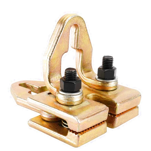 KINSANINC Heavy Duty 5 Ton Car Pulling Hook Right Angle 2 Way Auto Body Pull Clamp for Car Body Repair Tool Kit