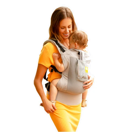 LILLEbaby LÍLLÉbaby 3-in-1 Ergonomic CarryOn Airflow Toddler Carrier with Lumbar Support & Breathable Mesh Lining (25-60 lbs), Supportive & Comfortable, Multi-Position Carrying for Hiking & Travel (Mist)