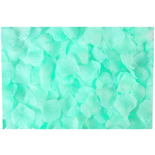 HLLbuy 3000 PCS Teal Blue Artificial Flower Petals Silk Rose Flower Petals for Wedding Party and Home Decor