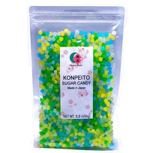 Mayca Moon KONPEITO Japanese Tiny Sugar Candy Crystal type 1lb (Soyokaze)