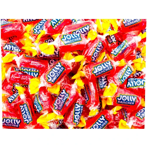 Donty-Tonty CHERRY JOLLY RANCHER Hard Candy Original Flavor 2 lb – Bulk Bag, Individually Wrapped (148 Pieces)