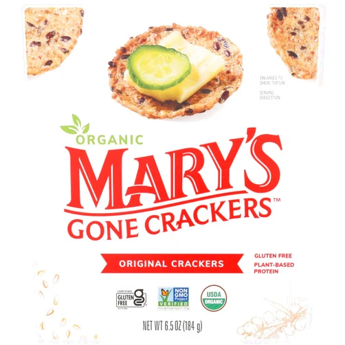 Mary's Gone Crackers | Crackers-Original [Gluten Free and Organic] 6.5 Oz[1PK]