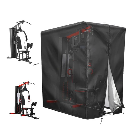 Letsteel Workout Equipment Cover, 420D Oxford Home Gym Equipment Cover, Protect for Home Gym Equipment/Gym Equipment for Home Garage (41