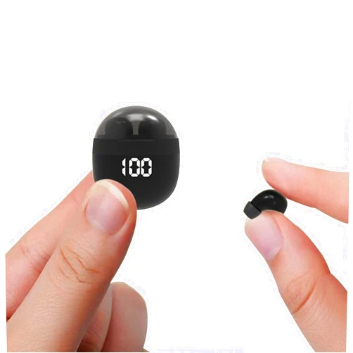 YXYKODM Invisible Mini Earbuds Wireless Bluetooth - Ultra Small in-Ear Headset Wireless Invisible Smallest Bluetooth Earbuds - Fitable for All Type Ears Stereo Sound Earphones IPX5 Waterproof