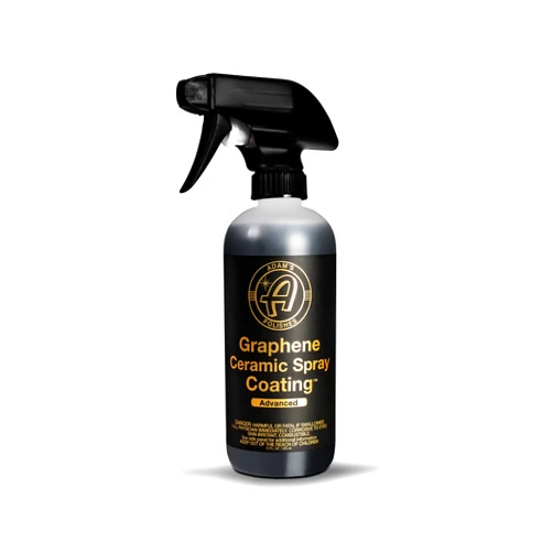 Adam's Polishes Advanced Graphene Ceramic Spray Coating - 18+ Months Sprayable Graphene Oxide Ceramic Coating for Cars, Boats, RV's & Motorcycle | Adds Extreme Gloss, Depth, Shine & Protection