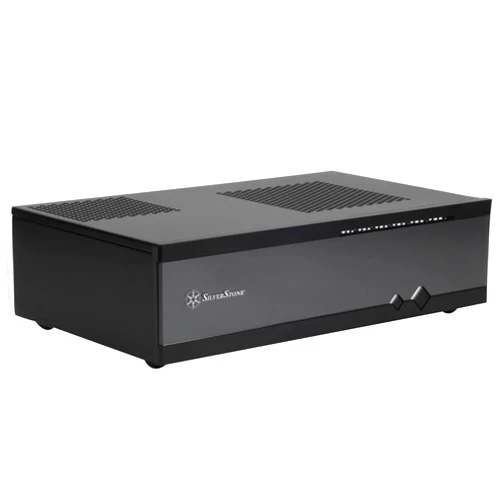 SilverStone Technology Silverstone Milo 5 Steel Body Tek Acrylic Front Panel for Mini-Itx Media Center/HTPC Case Cases ML05B