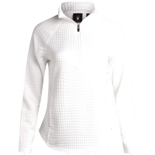 Spyder Women’s Sweater - Quarter Zip Grid Fleece Performance Sweater for Women - Athletic Womens Pullover Sweater (S-XL)