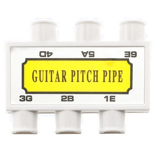 E-outstanding 1Pc Guitar Pitch Pipe 6 Tones six metal reeds with ABS shell for Acoustic Electric Guitar