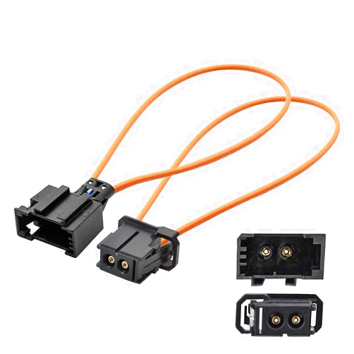 Juerly Most Fiber Optic Optical Loop Bypass Female & Male Adapter Universal Connector for Radio and Audio Mercedes BMW VW Audi Porsche SOS FIX