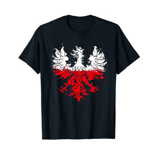 Swift Octopus - Polish Pride POLISH Eagle, Poland Pride, White Red Flag, Novelty T-Shirt