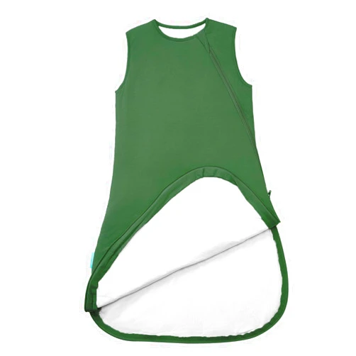 PurComfy Supersoft Sleep Sack 1.0 TOG, Premium Bamboo Viscose Toddler Sleeping Bag, 2-Way Safe Zipper Sleepsacks 2-4T (Forest)