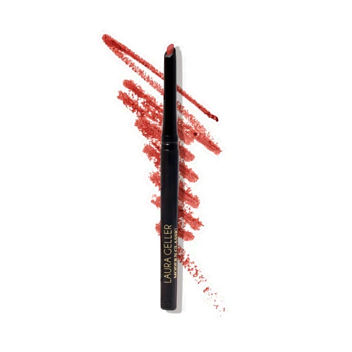 LAURA GELLER NEW YORK Modern Classic Lip Liner, Luxurious Creamy Long Lasting Lip Liner, Prevents Feathering and Fading, Sassy Spice
