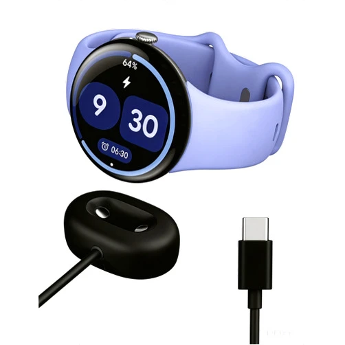 LeChivée 2 PCS Portable Charger KIT for Google Pixel Watch 4