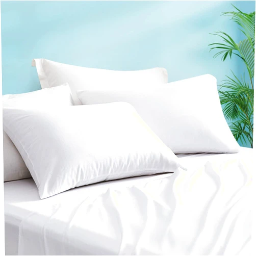LUXEAR Pillowcases, 2 PACK Cooling Pillowcases with 100% Linen Fiber, Breathable, Ultra Soft, Anti-Static & Skin-Friendly, Machine Washable Envelope Cool Pillow Case for Hot Sleepers & Night Sweats