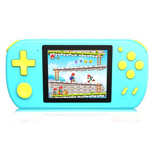 Beico Handheld Games for Kids Adults with Built in 268 Classic Retro Video Games,3.0'' Color Screen Rechargeable Portable Arcade Gaming Player,Boys Girls Travel Electronics Toys Birthday Gift (Blue)