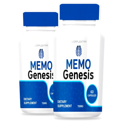 VIDAPLEXTRA Memo Genesis - MemoGenesis Capsules (2 Pack, 120 Capsules)