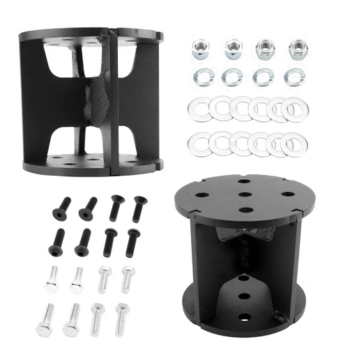 Misakomo 52440 4″Air Spring Lift Spacers, for All Loadlifter 5000 Series 5000 Ultimate Plus 7500 XL & Most Bellows-Style Air Springs, Replace 52140 52440 Air Lift Bag Spacer - Level Your Loads!