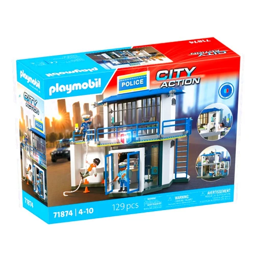 Playmobil Police Station with Investigation Room