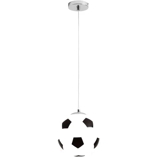 AZALCO Glass Material Soccer Ball Ceiling Lamp Light Pendant Sliver Soccer Lover Gift Chrismas Xmas Gift Gifts Soccer Lover Gift Present Teenager