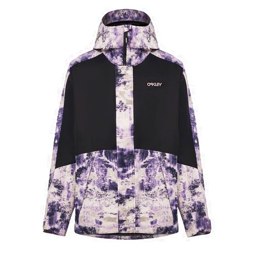 Oakley Mens Range Recycled Jacket 2.0, Oxidation Print Lilac, Large