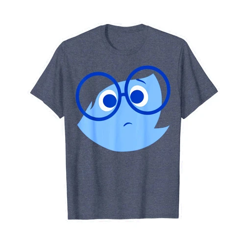 Disney Pixar Inside Out Sad Face Halloween T-Shirt